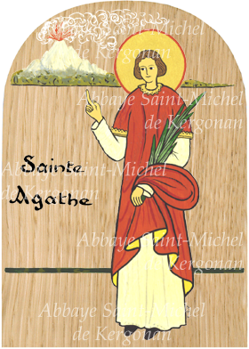 Sainte AGATHE - Abbaye Saint-Michel de Kergonan