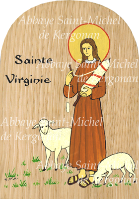 Sainte VIRGINIE - Abbaye Saint-Michel de Kergonan